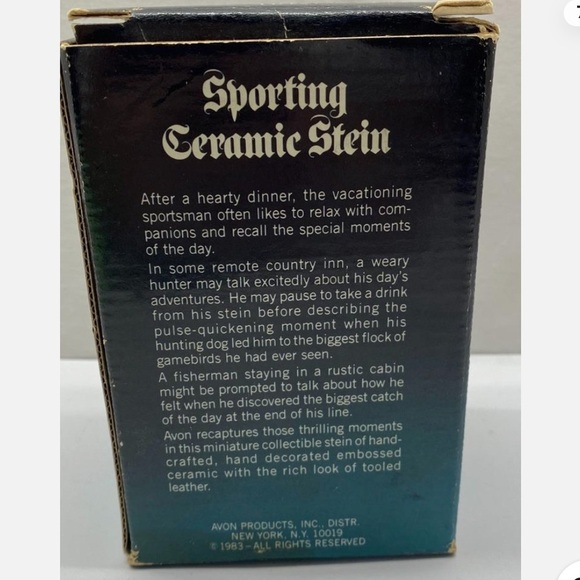 Vintage Avon Beer Stein - Picture 6 of 11